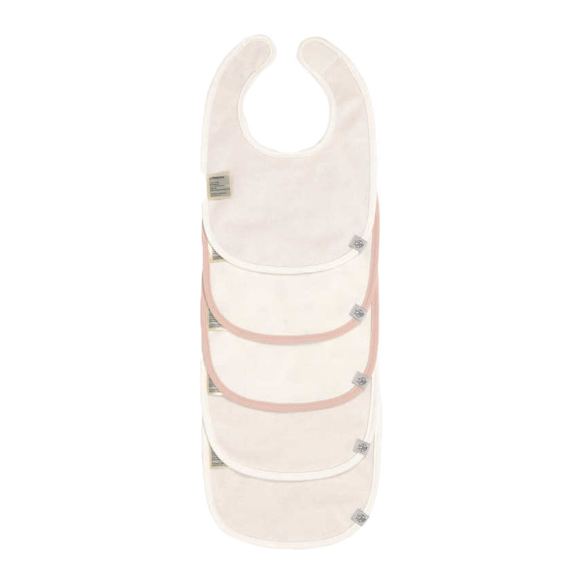 Lot de 5 bavoirs Little Forest Lapin 