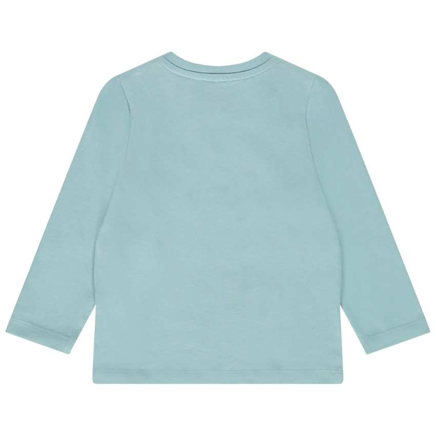 T-shirt manches longues col tunisien pour bébé garçon 