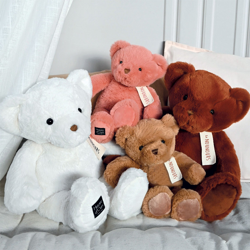 Nounours en peluche noisette 40 cm 