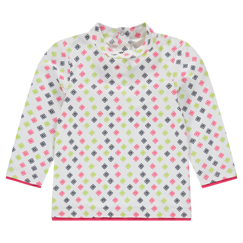 Sous-pull manches longues imprimé all-over 