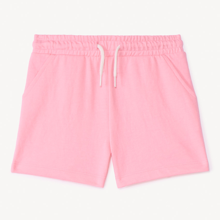 Short en maille coloris uni pour fille