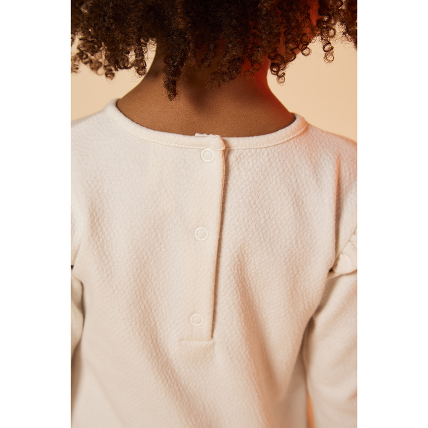 Robe 2 en 1 print fantaisie pour bébé fille 