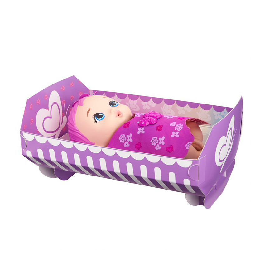 Bébé Papillon Rose Boit et Fait Pipi 