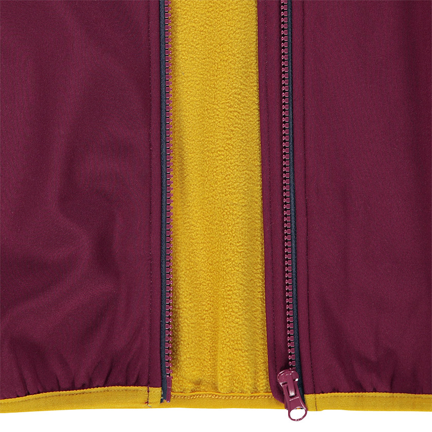Junior - Veste (softshell) doublée micropolaire à capuche amovible 