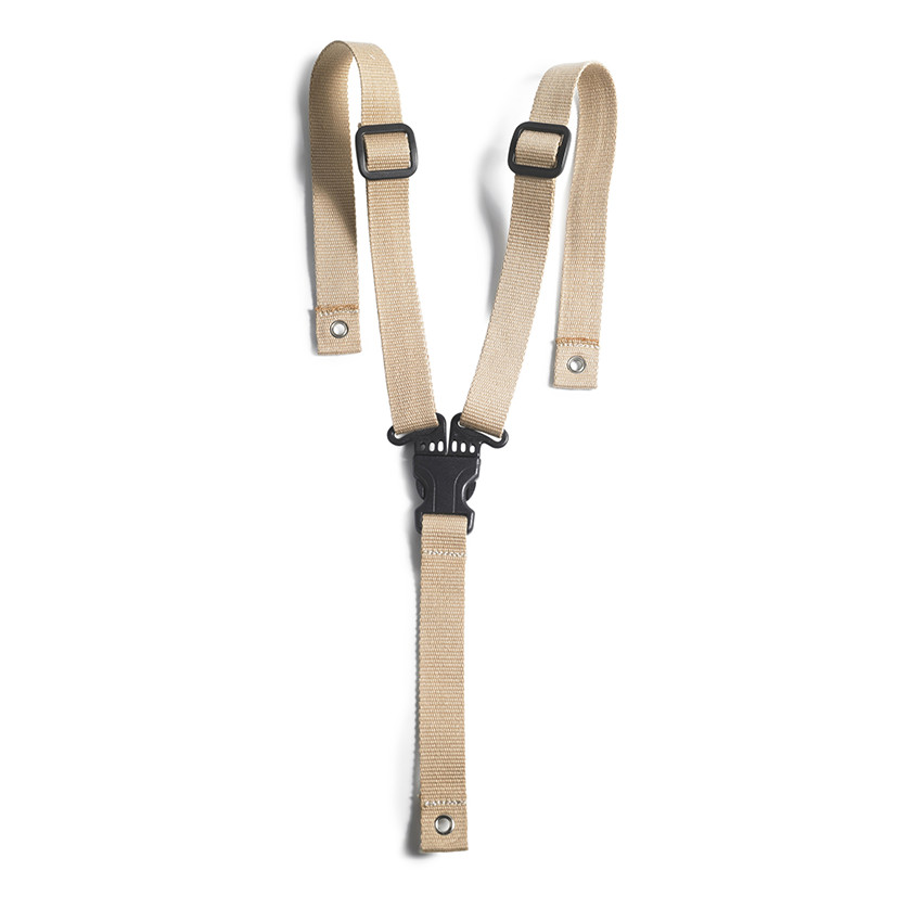 Baby Set Ceinture en bois de noyer avec entrejambe en cuir et harnais 