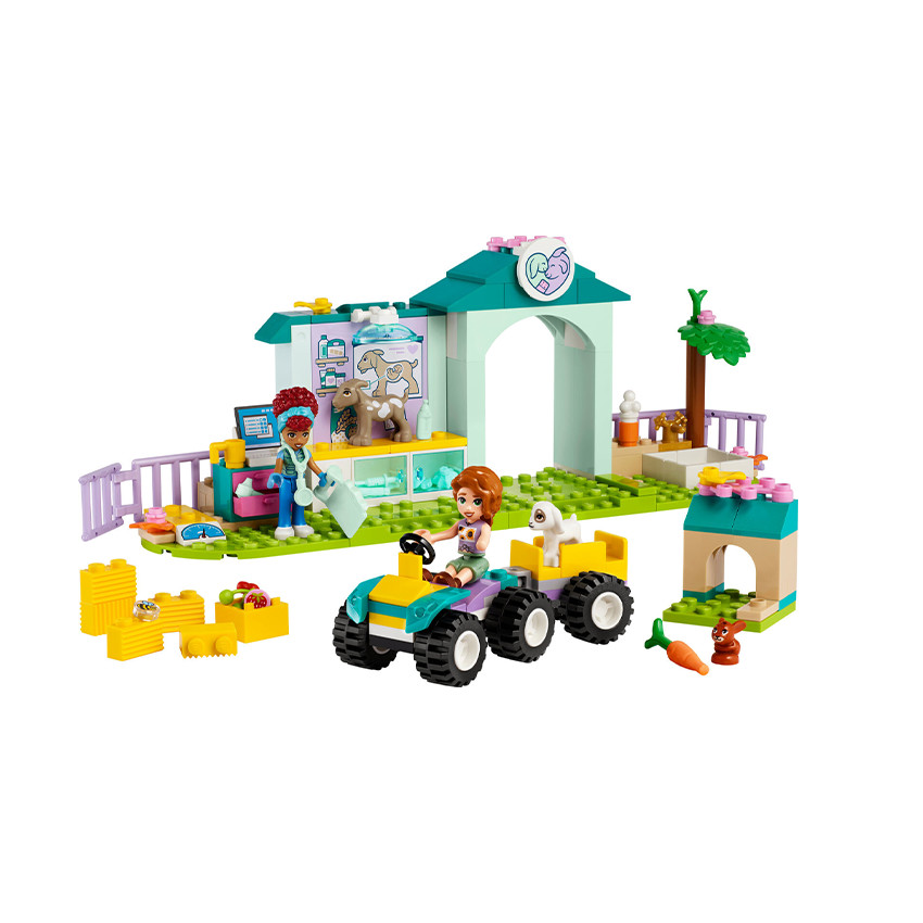La clinique vétérinaire des animaux de la ferme LEGO Friends 
