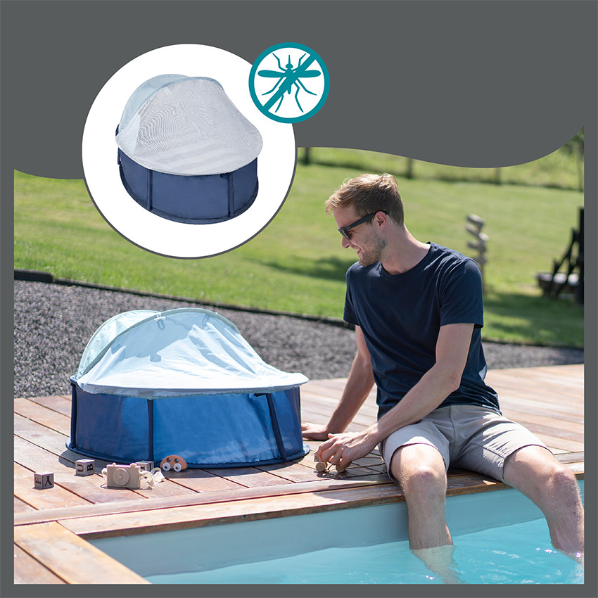 Tente Babyni aire de jeux anti-UV - Marinière - Rayures (Babymoov) - Image 3