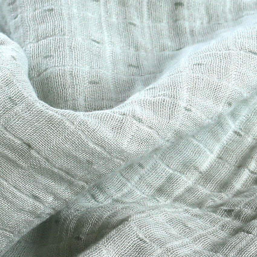 Lot de 3 langes en mousseline de coton 70 x 70 cm - Jungle Main Lot de 3 langes en mousseline de coton 70 x 70 cm - Jungle