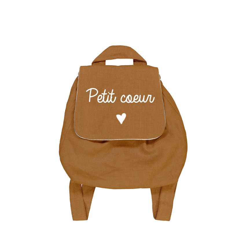 Sac à dos Petit coeur - Terracotta - Terracotta