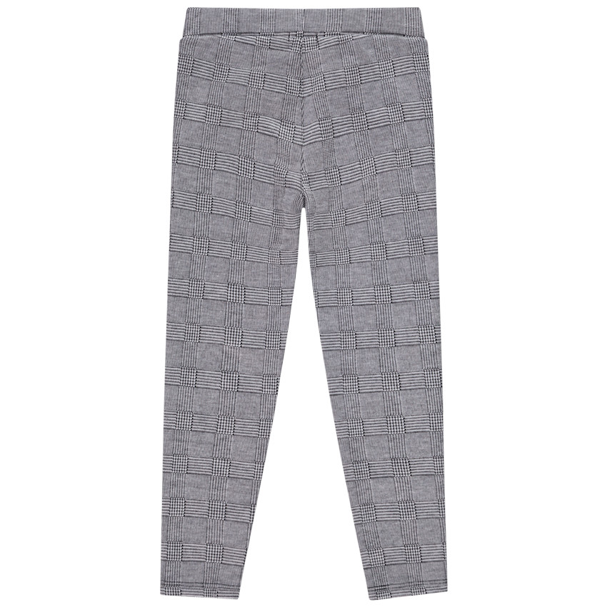 Jegging à carreaux Prince de Galles pour fille 