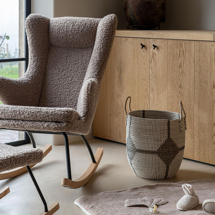 Fauteuil à bascule Rocking De Luxe Stone 