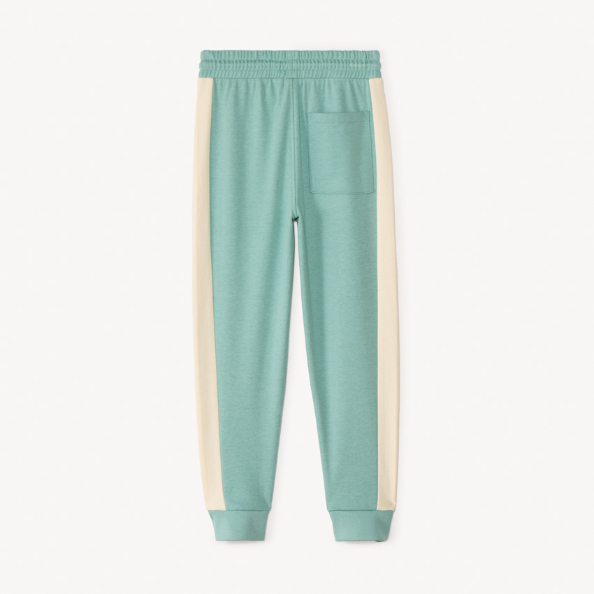 Jogging molleton printé à bandes pour garçon 