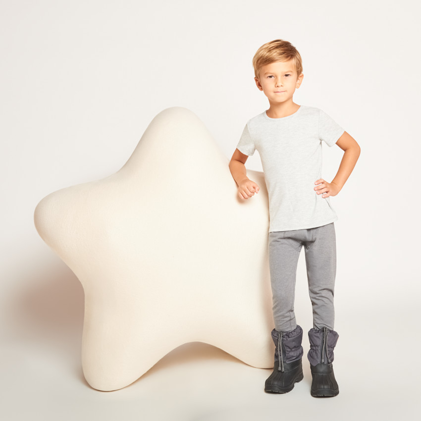 Lot de 2 maillots de corps manches courtes thermiques pour garçon 