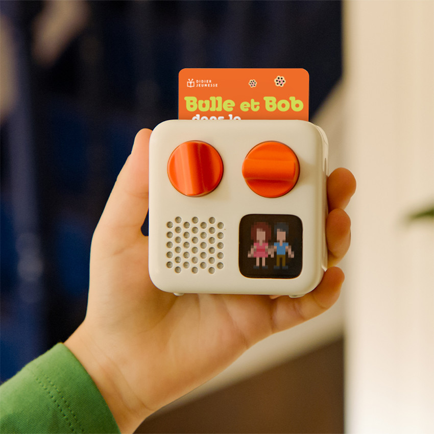 Pack de 6 cartes à écouter "Les aventures de Bulle et Bob" 