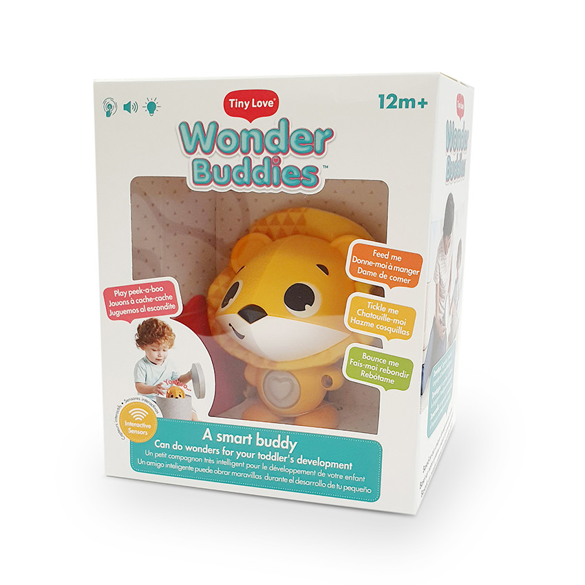 Personnage interactif Wonder Buddies - Leonardo Le Lion  