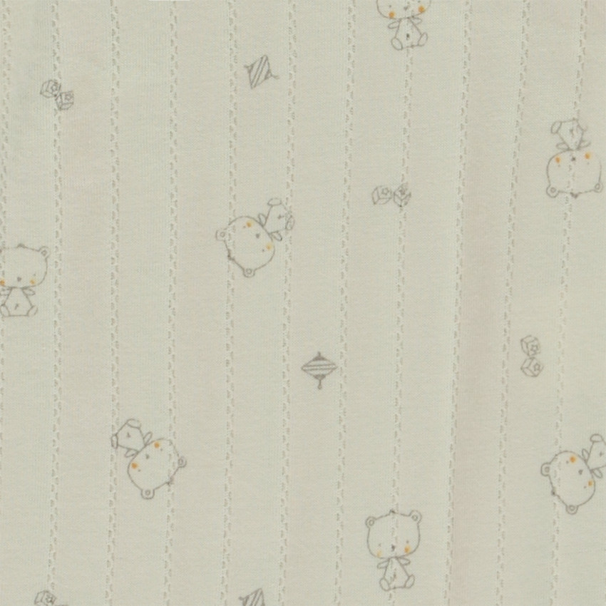 Dors-bien en jersey matelassé imprimé ourson pour bébé  