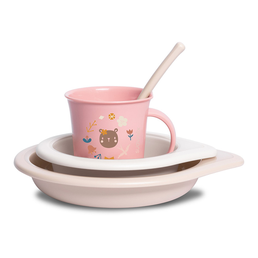 Coffret repas 6+ mois - Forêt Rose  
