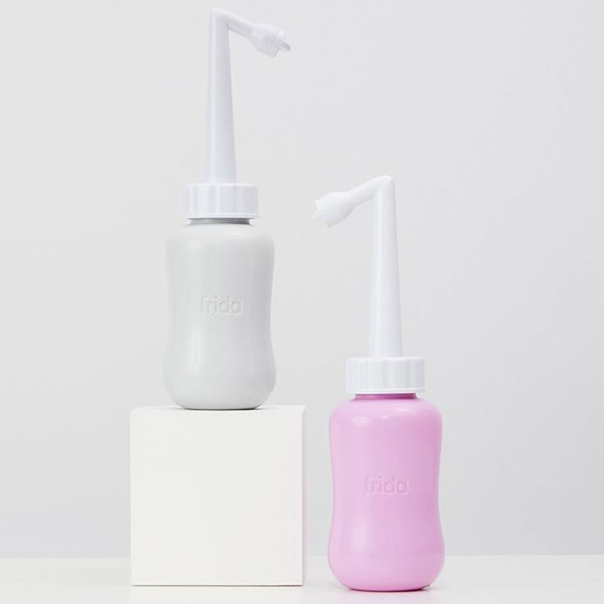 Douchette de lavage périnéale 300ml rose 