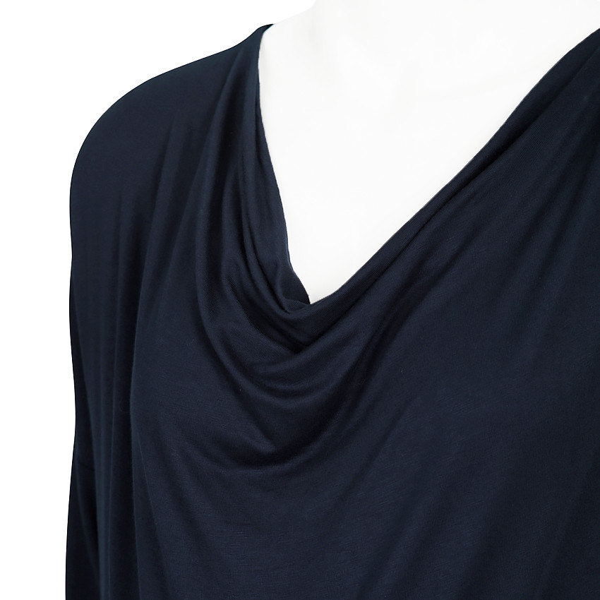 Robe manches longues de grossesse unie 