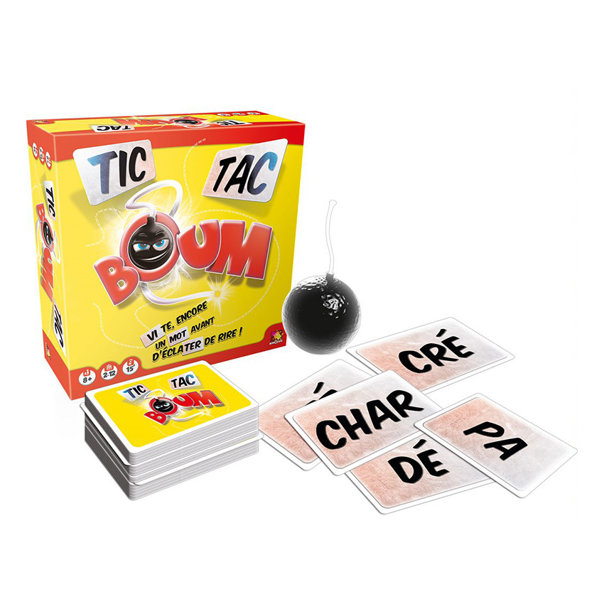 Jeux de Société - Tic Tac Boum 