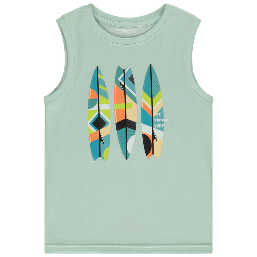 Débardeur print fantaisie pour garçon