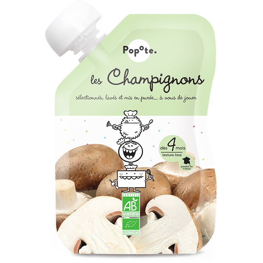 Gourde aux champignons bio - 120g 