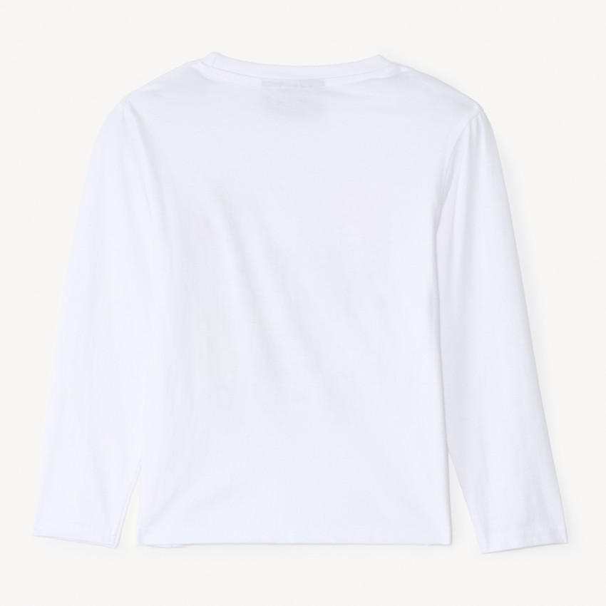 T-shirt manches longues uni print Naruto pour garçon  