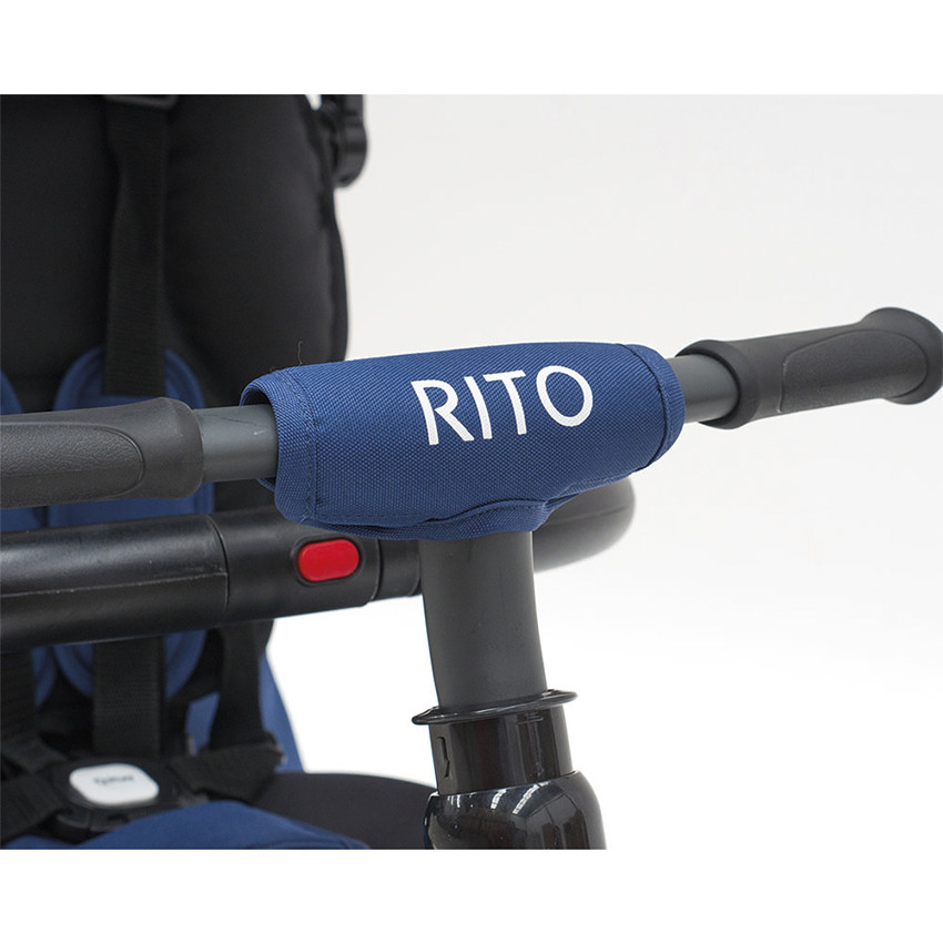 Tricycle pliable Rito avec sac - Bleu 