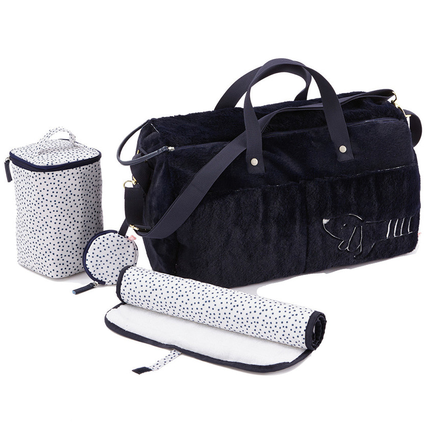Sac à langer en Veloudoux® - Fancy Dogs 