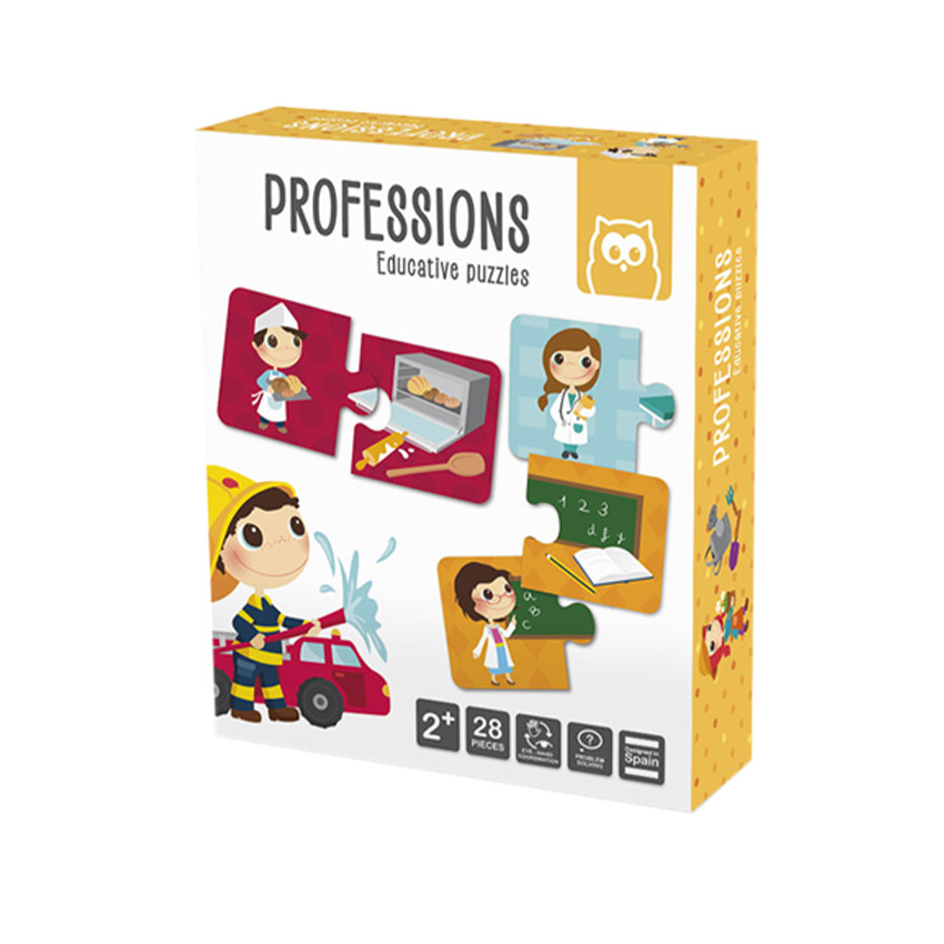 Puzzle Montessori - Professions Main Puzzle Montessori - Professions