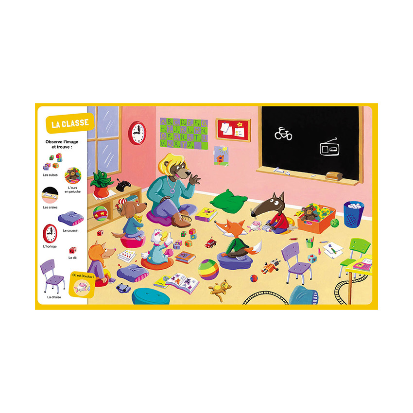 Livre P'tit Loup Vive l'école  