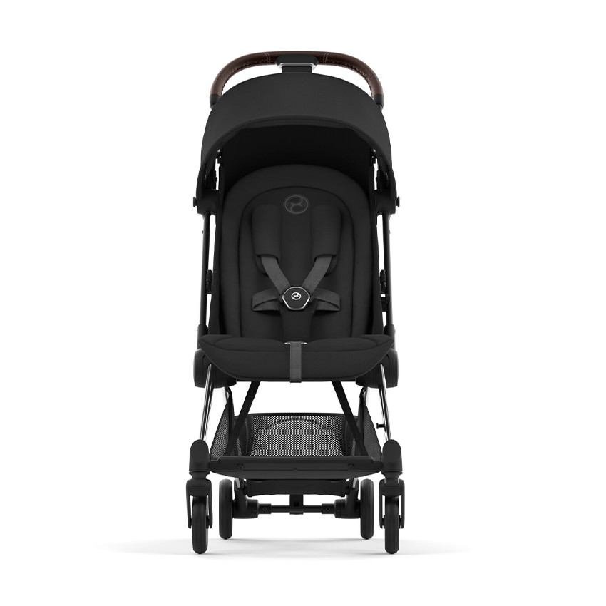 Poussette ultra-compacte Coya chrome/sepia black - Noir (Cybex) - Image 1