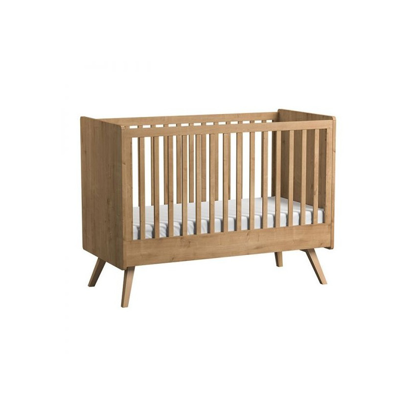 Lit Vintage 70 x 140 cm - Chêne 