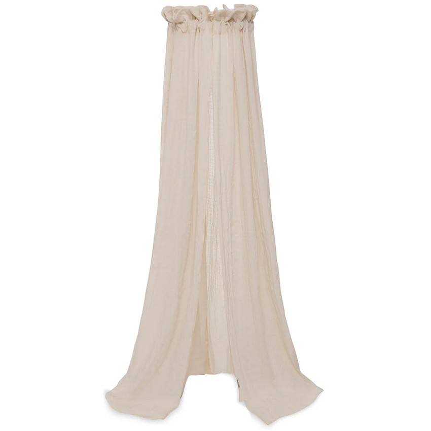 Ciel de lit - 155 cm - Cosy Check - Sable 