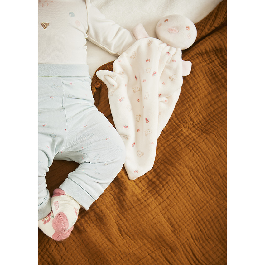Ensemble 3 pièces en jersey pour bébé fille 