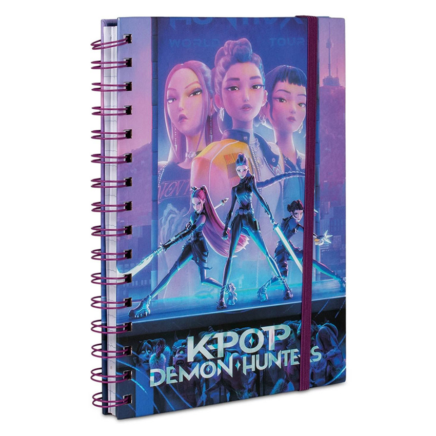 Carnet à spirale A5 KPop Demon Hunter 