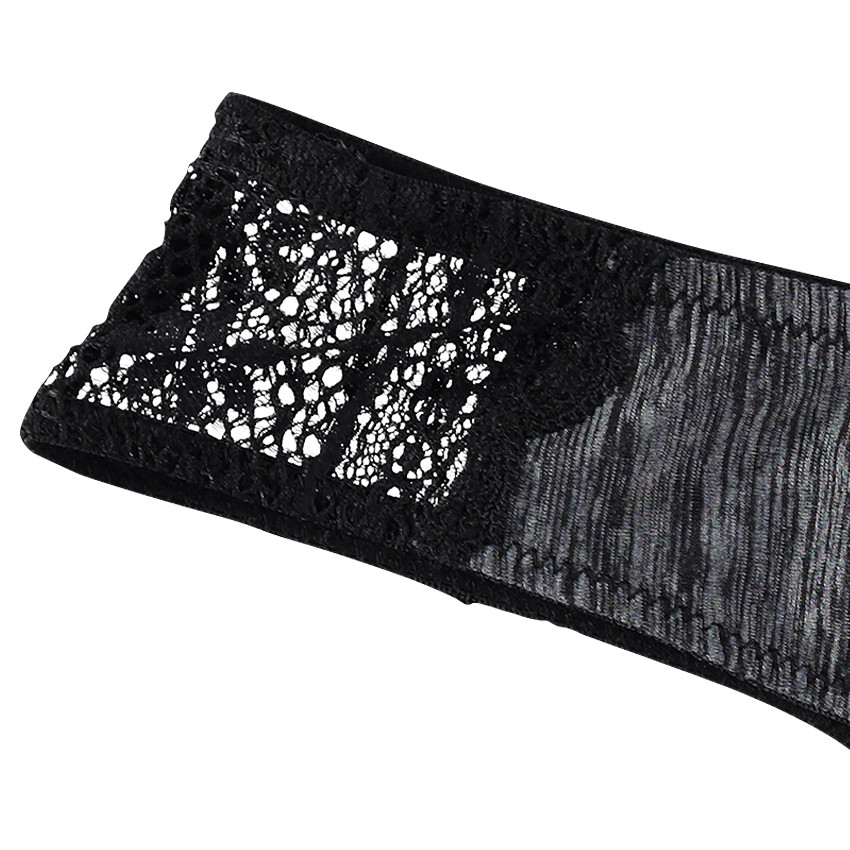 Lot de 2 tangas de grossesse en microfibre et dentelle 