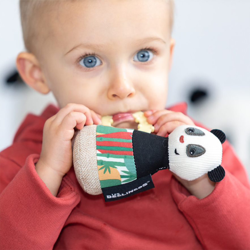 Hochet musical maracas Rototos la Panda 