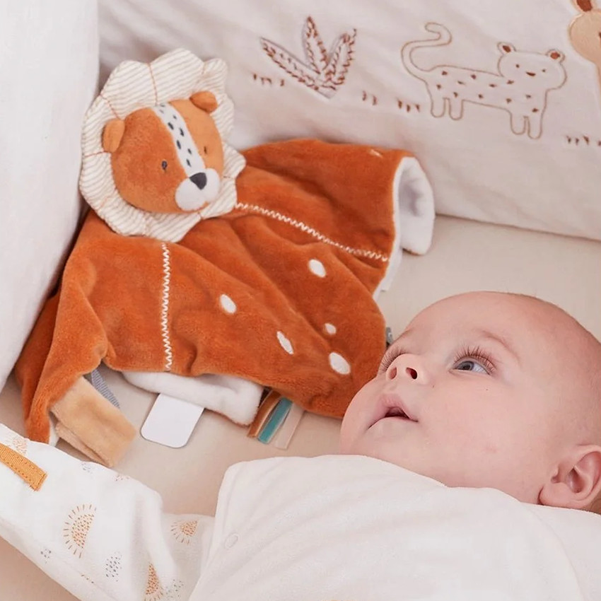 Doudou Babou en veloudoux - Caramel - Caramel (Noukie's) - Image 1