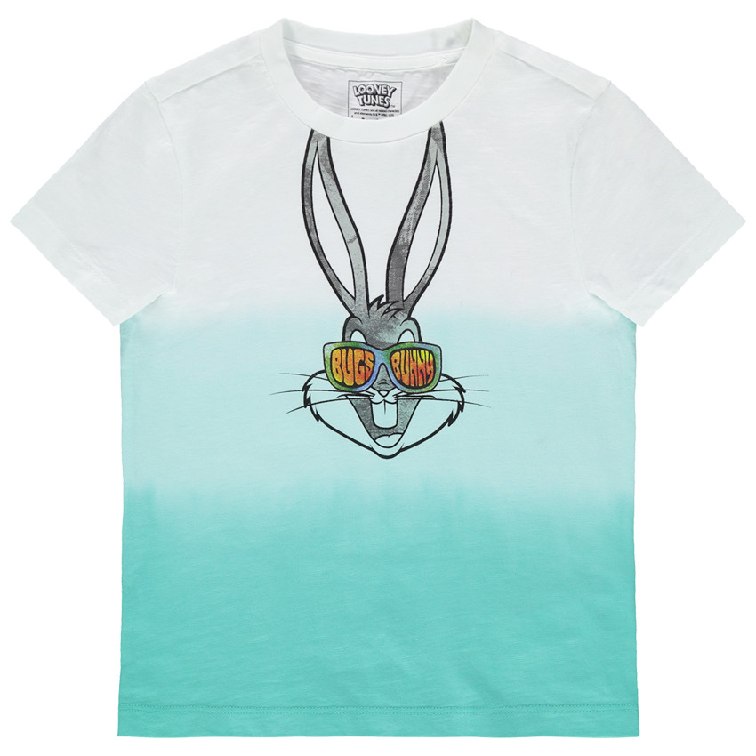 T-shirt manches courtes effet tie and dye print Bugs Bunny Disney Main T-shirt manches courtes effet tie and dye print Bugs Bunny Disney