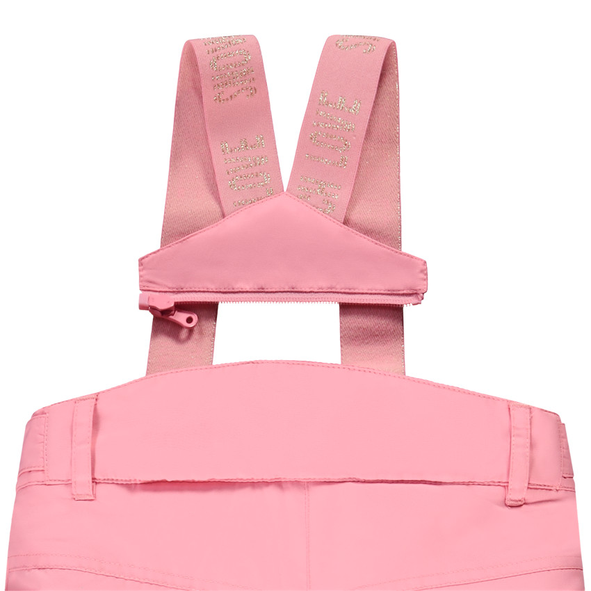 Pantalon de ski à bretelles amovibles pour fille 