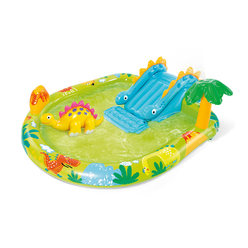 Aire de jeux gonflable Petit Dino 