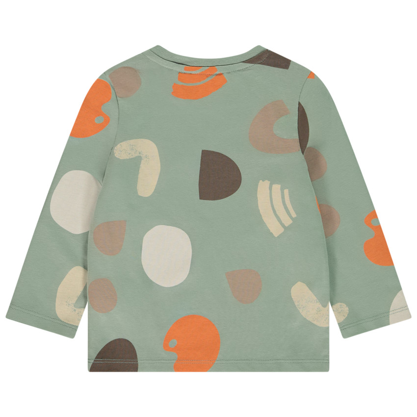T-shirt manches longues imprimé arty pour bébé garçon 