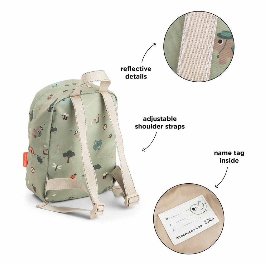 Sac à dos petit 4L Tiny Trails Vert 
