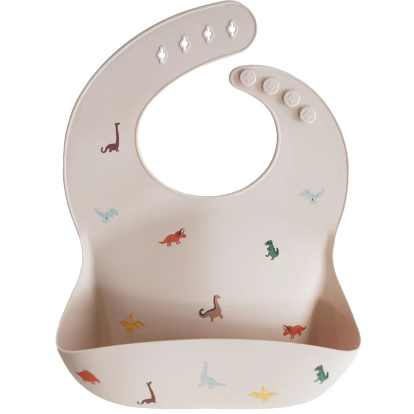 Bavoir silicone Dino 