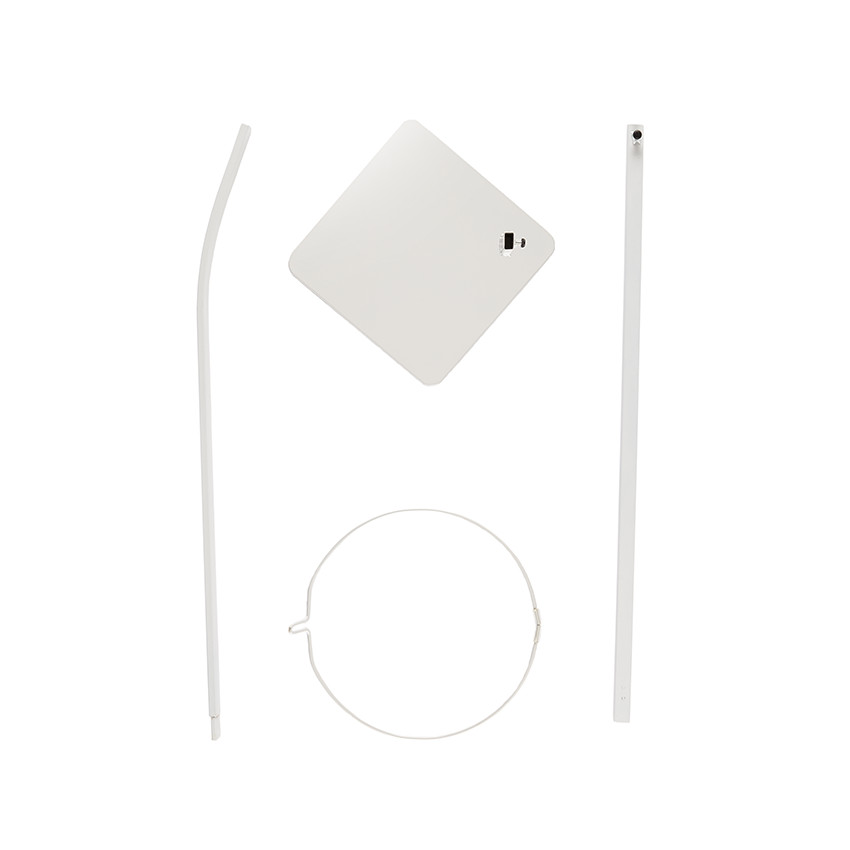 Support ciel de lit - Blanc 