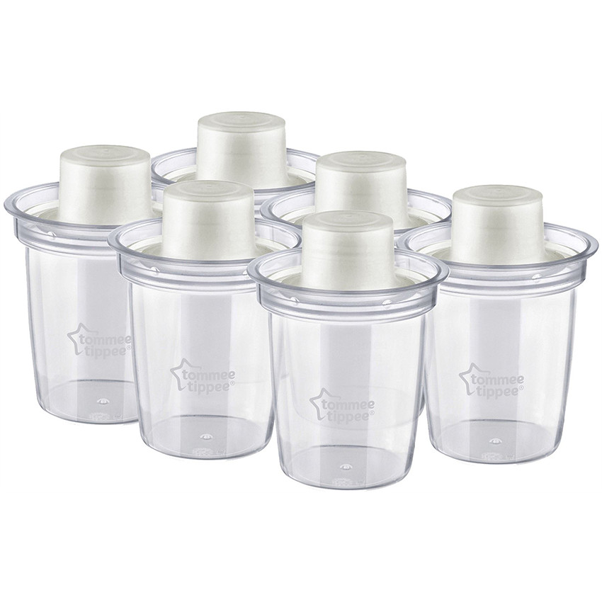 Set de 6 boîtes doseuses pour le lait 