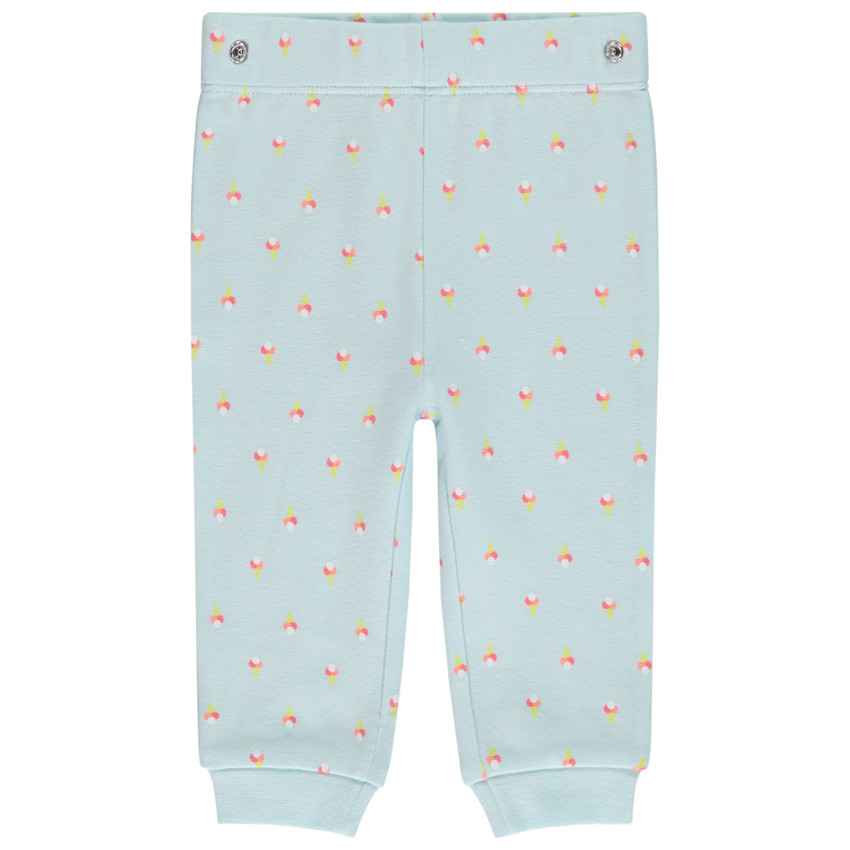 Set pyjama 2 pièces puff print glace pailletée pour bébé fille 