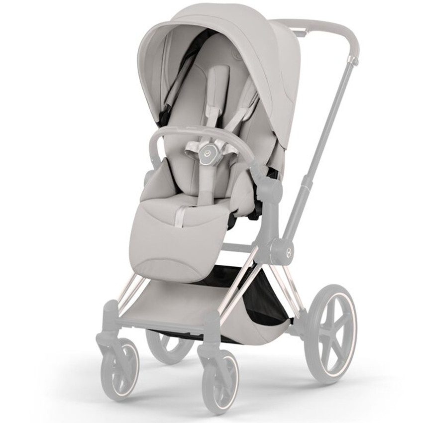 Habillage siège poussette Priam/e-Priam-Style Collection City Grey