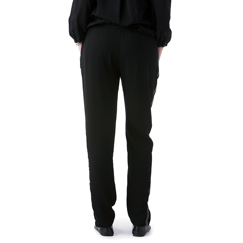 Pantalon de grossesse avec détails en similicuir 